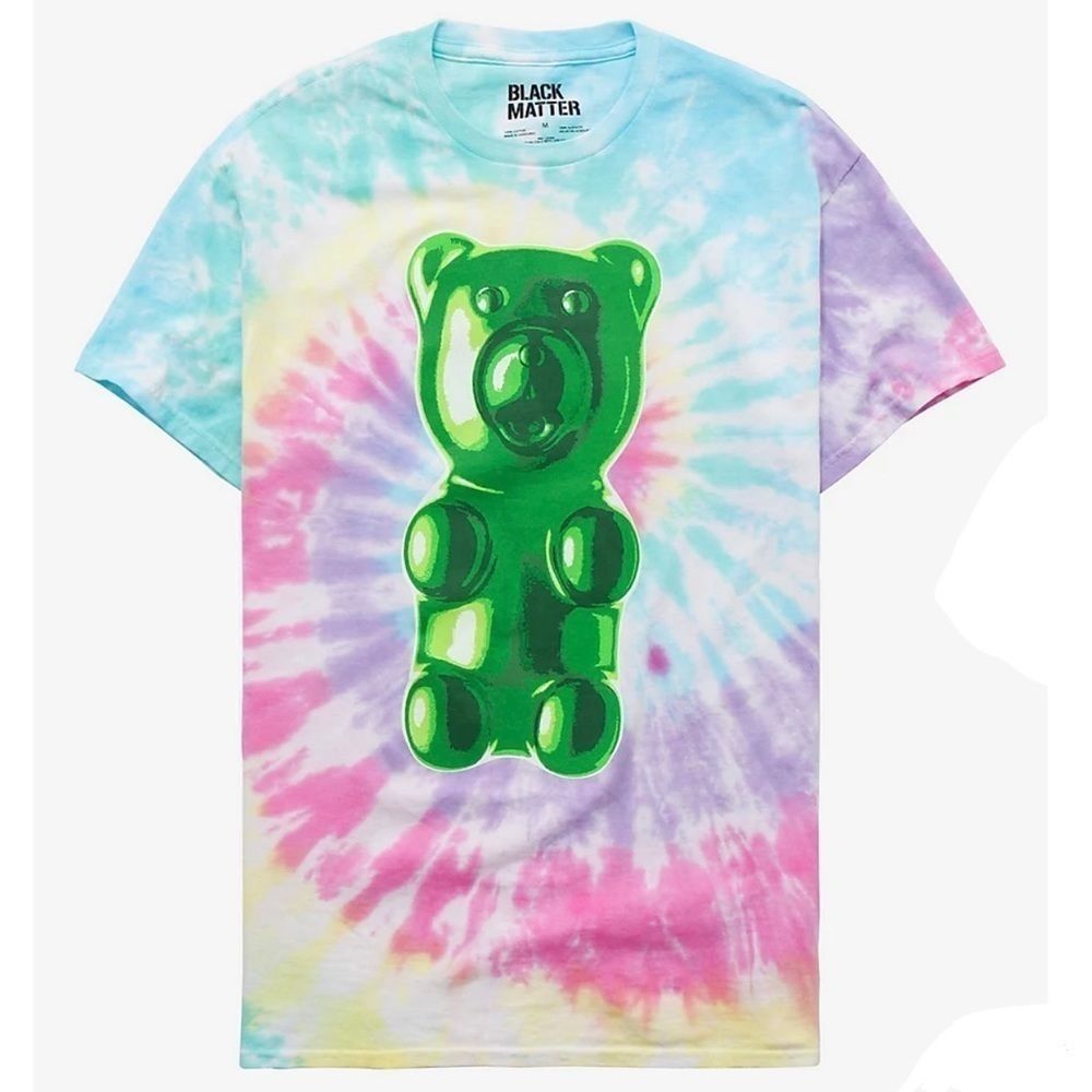 🍭Candy Bear Tie-Dye Boyfriend Fit T-Shirt🍭
